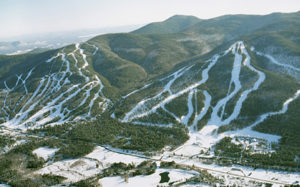 Aerial view of attitash Mountain