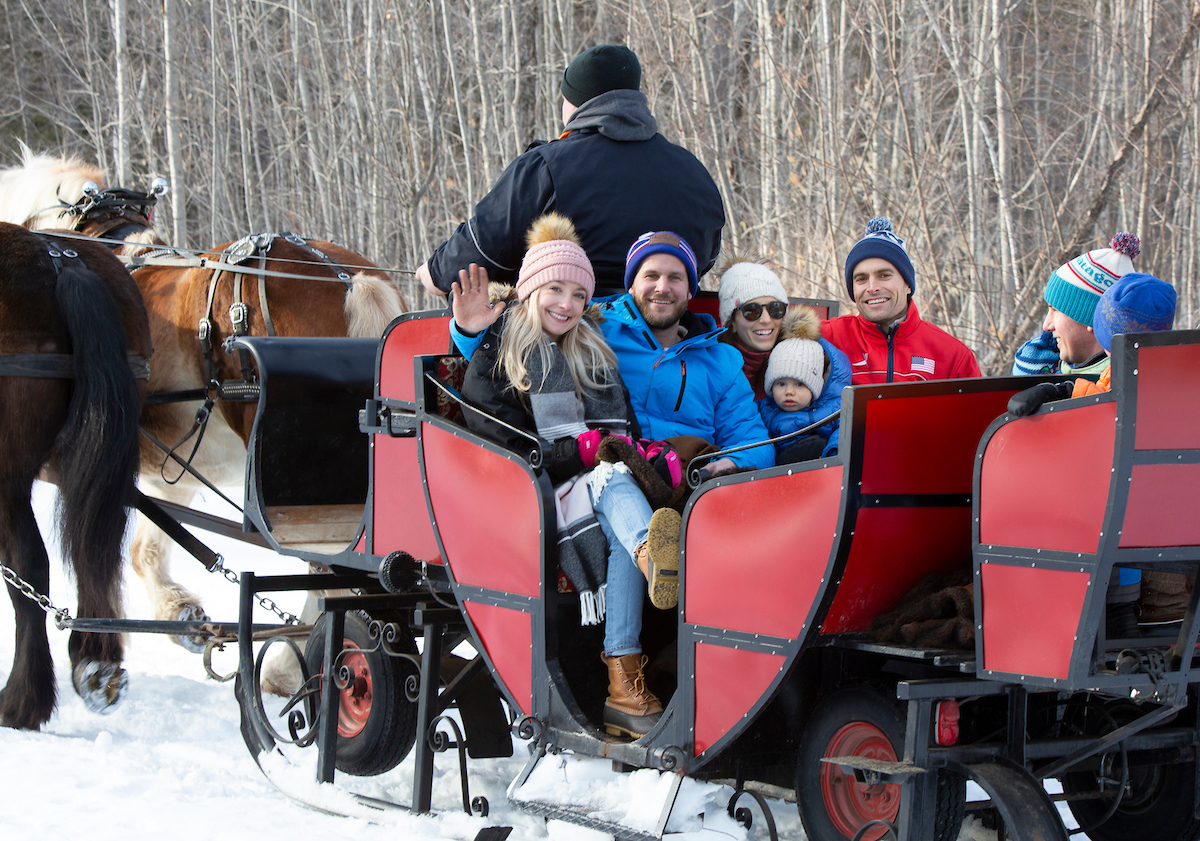 Attitash Mountain Village sleigh rides